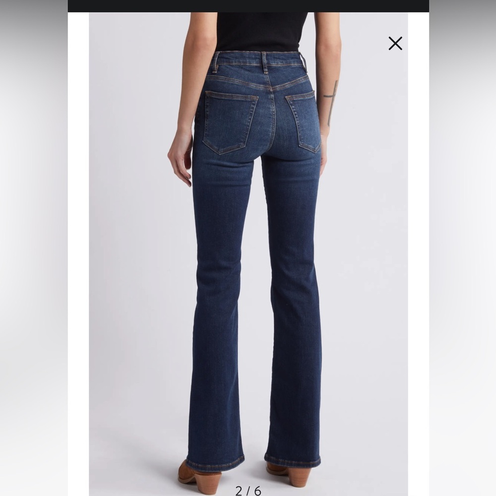 Frame Denim Le Easy Flare Jeans. Size 28. - Picture 4 of 11